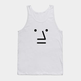 NPC Face Meme Tank Top